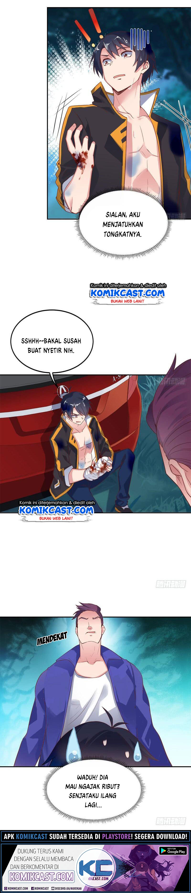 Carrying The Goddess Along Chapter 41 Gambar 16